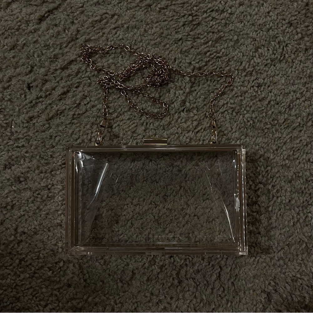 Clear Acrylic Crossbody